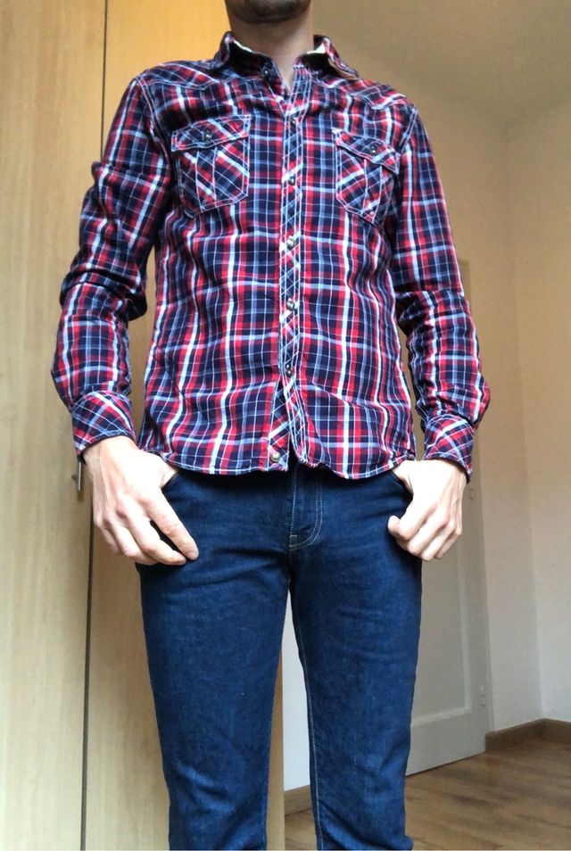 Camisa Benetton otoño invierno M