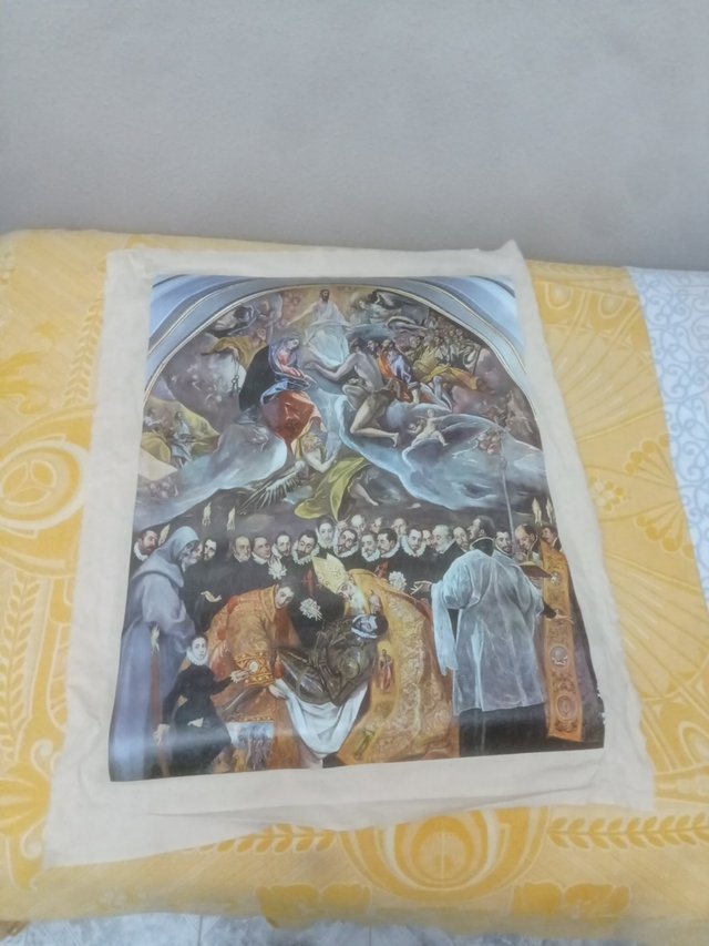 lienzo de el entierro del conde de orgaz