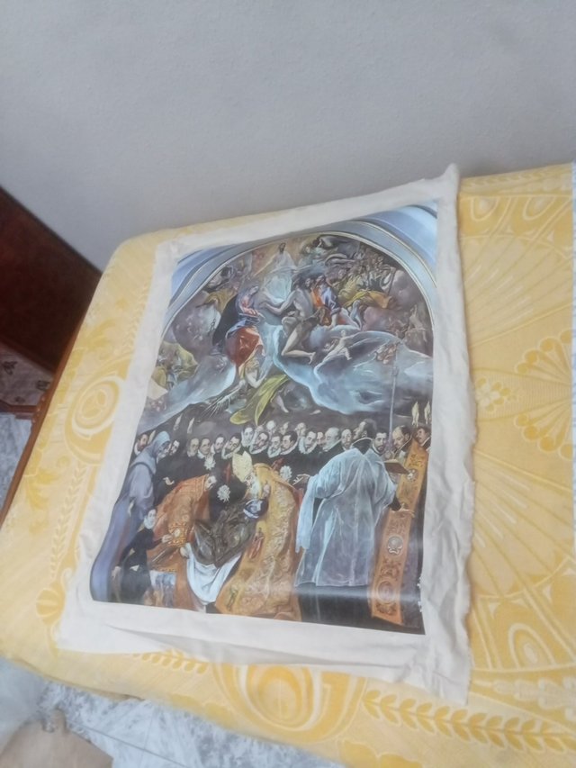lienzo de el entierro del conde de orgaz