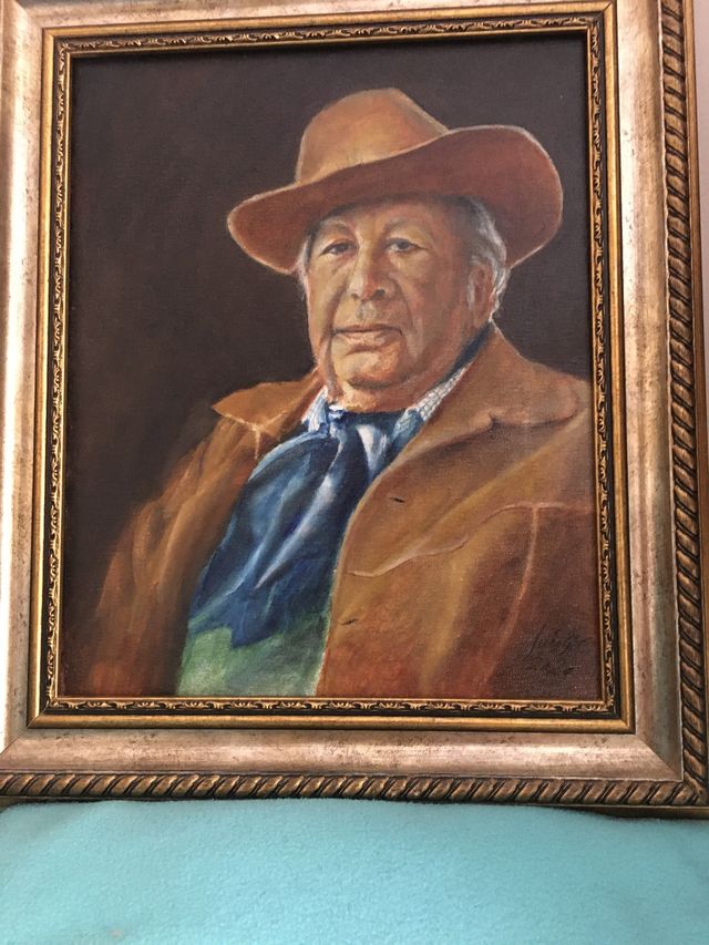 Cuadro pintado a lienzo 