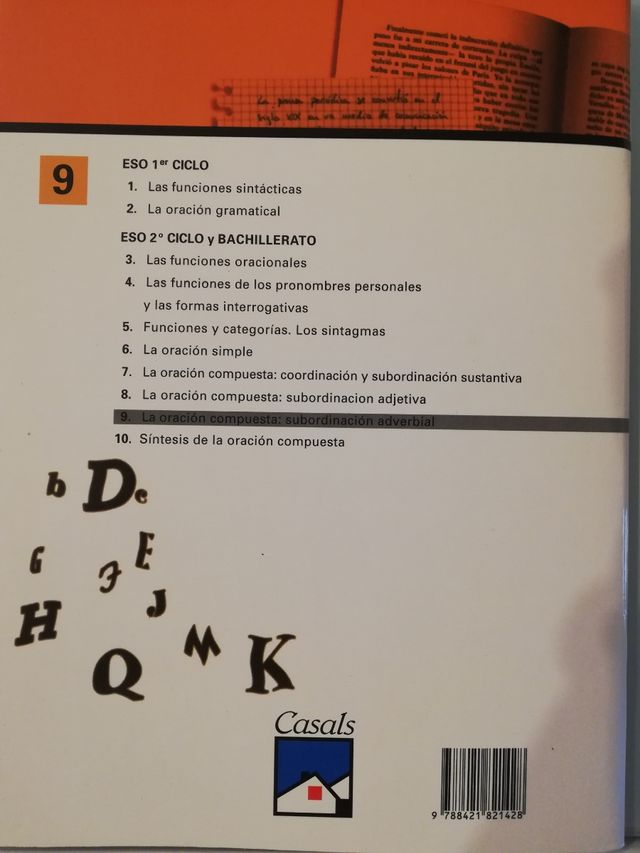 Libros de Lengua Bachiller