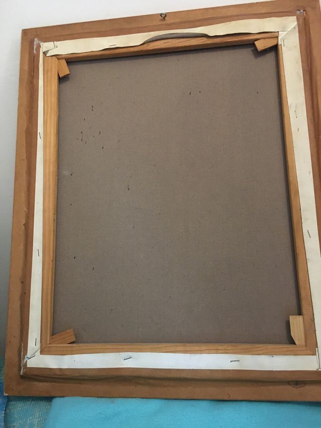 Cuadro pintado a lienzo 