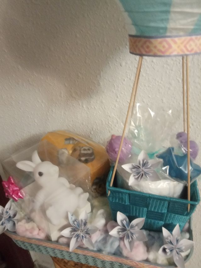 Tarta pañales para bebés