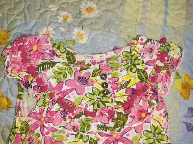 Vestido niña 6-7 años Sfera