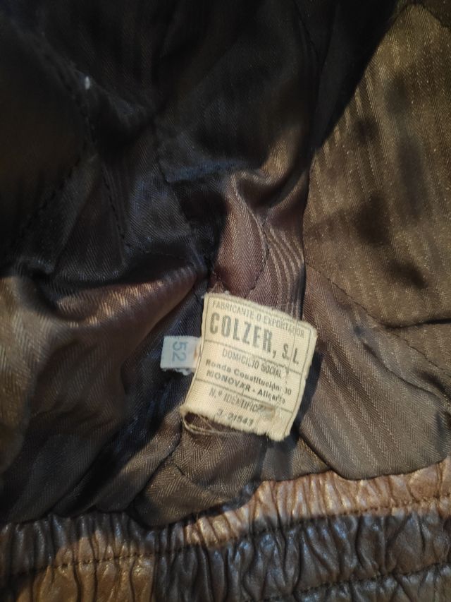 Cazadora piel talla 52