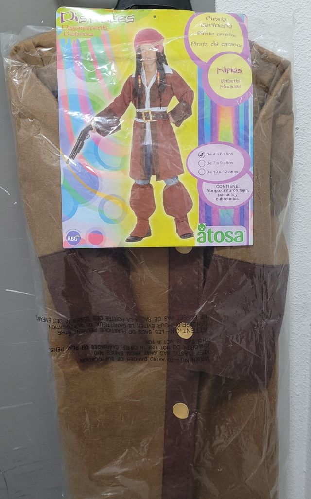 Disfraz de Pirata para niñ@.