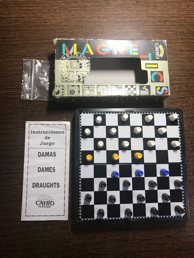 JUEGOS DE DOMINO Y DAMAS MAGNETICO