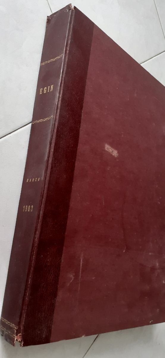 Quotidiano EGIN, intero mese di marzo 1983.