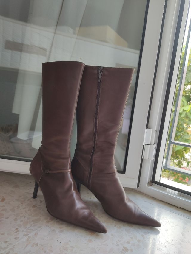 botas altar marrón mujer