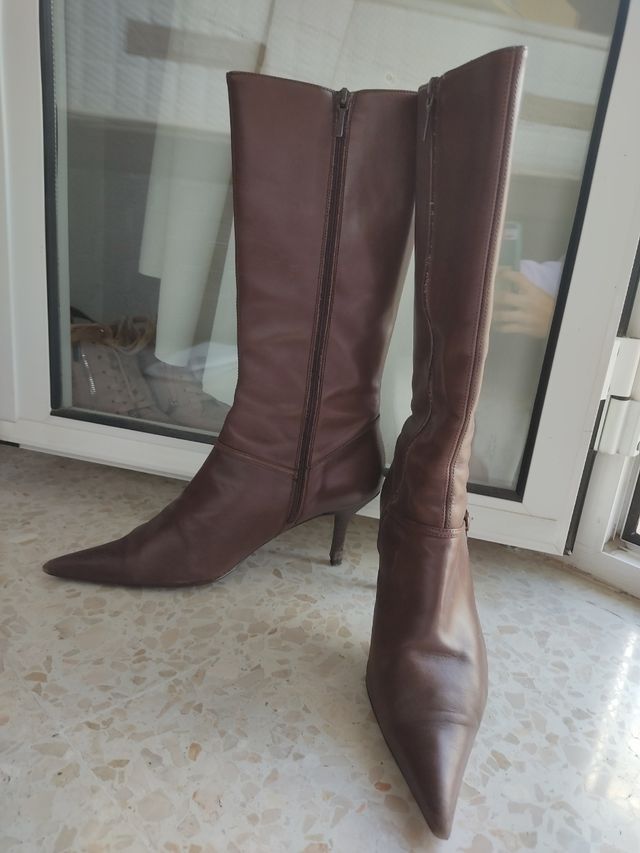 botas altar marrón mujer