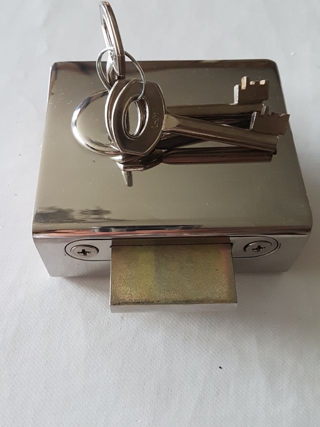 Cerradura de seguridad gorja LBM 1202 acero inox