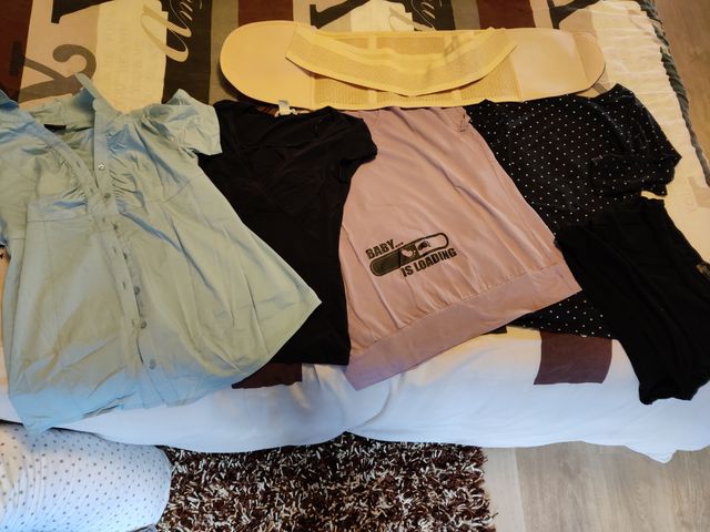 camisetas L,M y faja M, Banda M-L