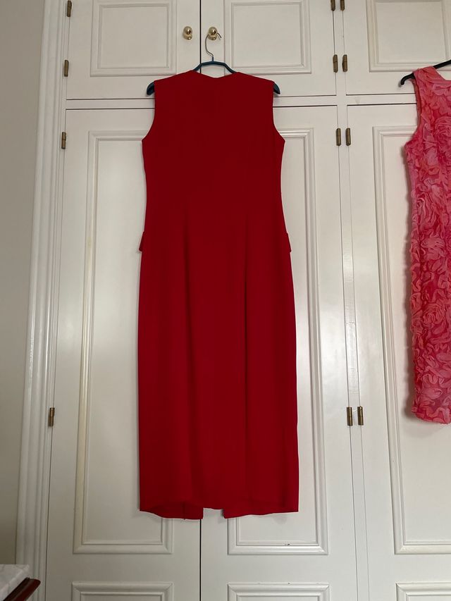 Vestido camisero largo