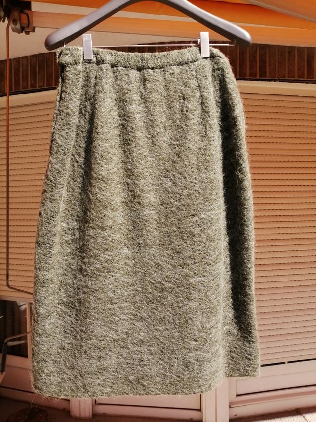 Conjunto traje 3 piezas: falda, top y chaqueta