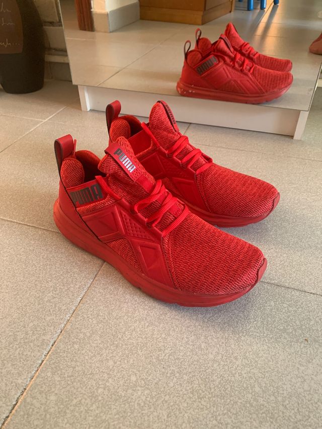 Deportivas Puma rojas 
