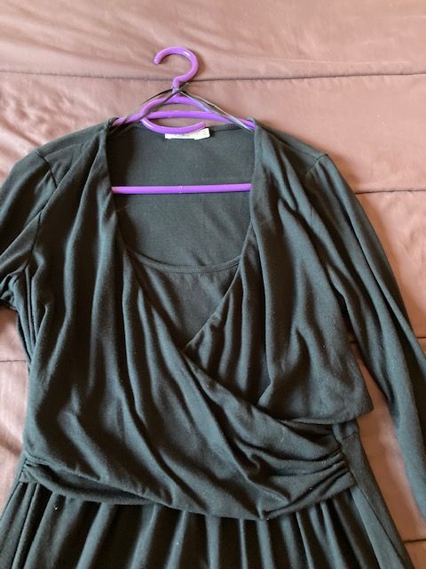 Vestido Negro Lactancia talla 42 / 44