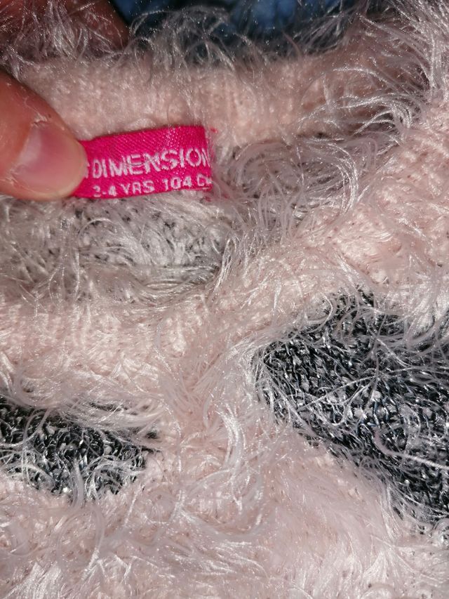 jersey niña, talla 3/4 años