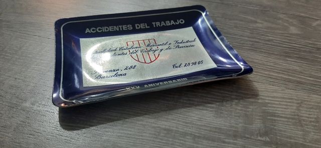 Cenicero Aluminio - Mutualidad Catalana 