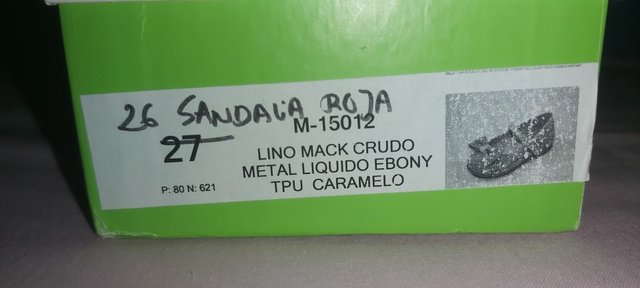 sandalias rojas niña 26