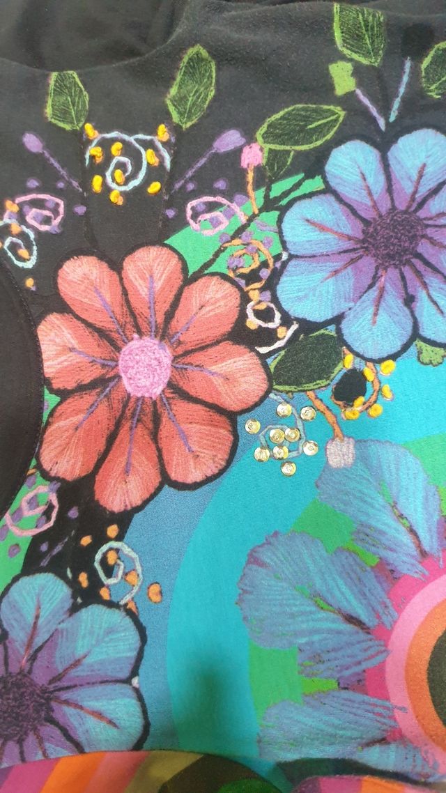 Vestido Desigual talla 14