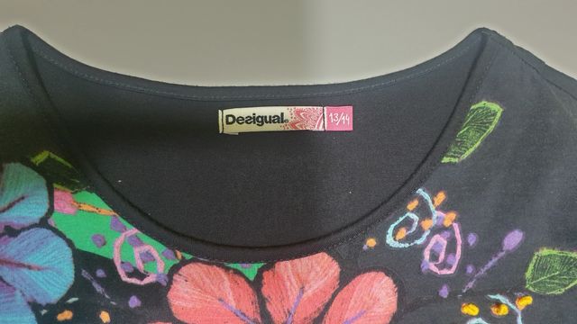 Vestido Desigual talla 14