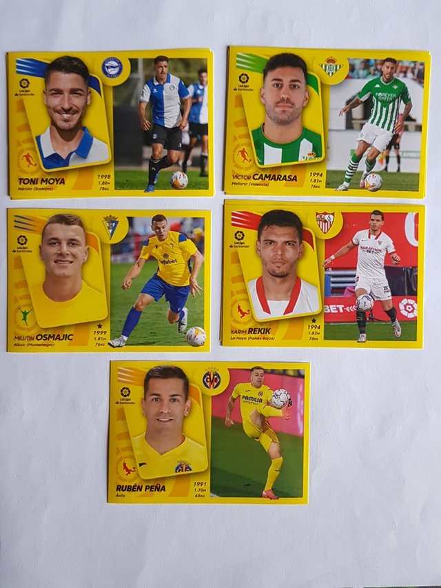 LOTE 14 CROMOS 2°EDICIÓN PANINI.  ENVIO INCLUIDO