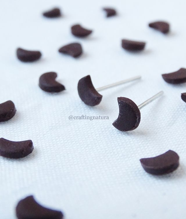 pendientes de luna pequeños