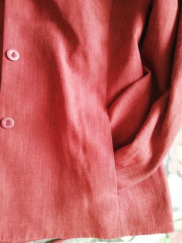 Chaqueta  en color marsala M