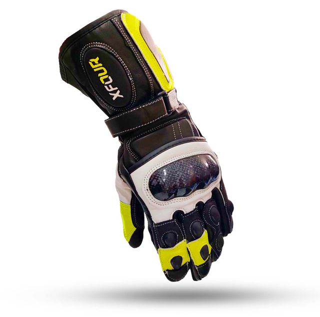 GUANTE ASFALTO ADULTO AMARILLO FLUOR XFOUR