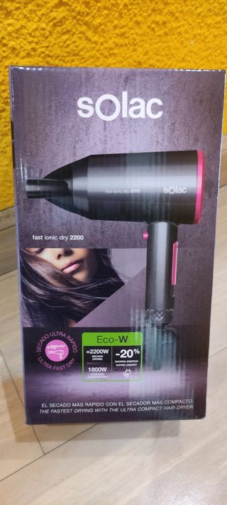 Secador de pelo Solac de segunda mano en WALLAPOP