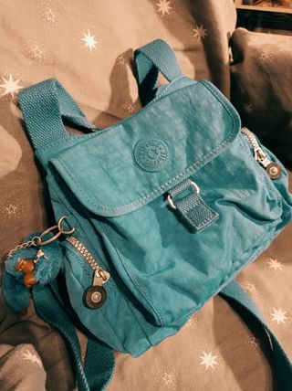 Bolso Kipling Turquesa de segunda mano por 40 EUR en Valencia en WALLAPOP