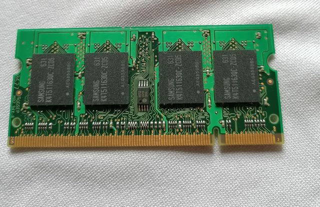 512 MB RAM Samsung para computador portátil
