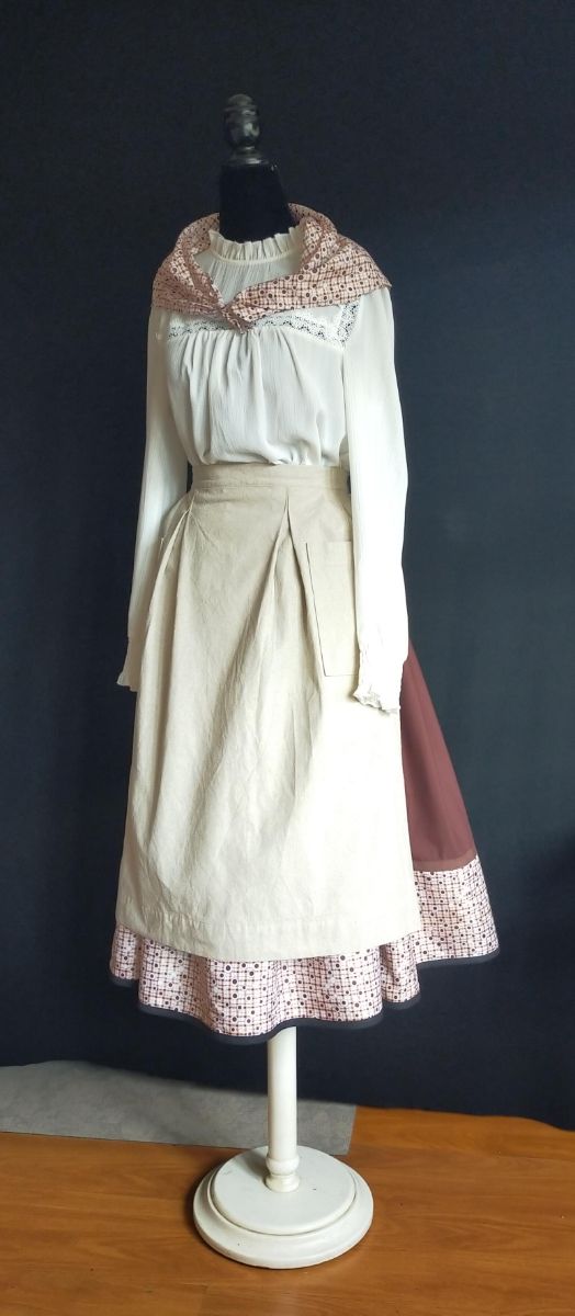 Vestido de baserritarra. Adulto.