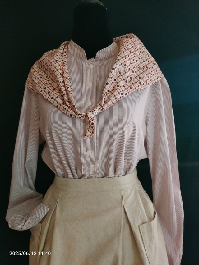 Vestido de baserritarra. Adulto.