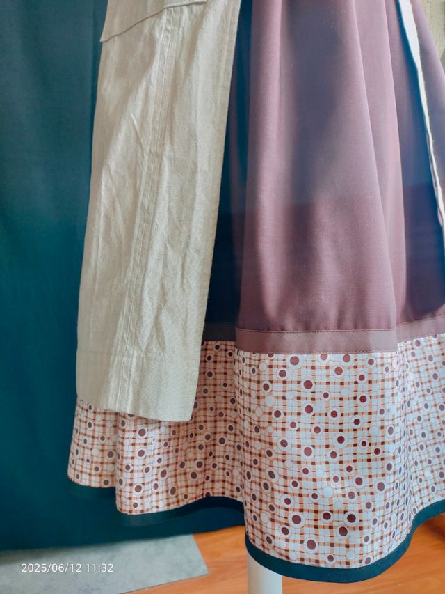 Vestido de baserritarra. Adulto.