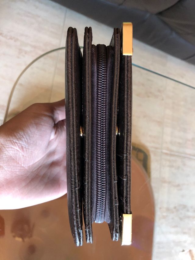 Cartera monedero efecto piel