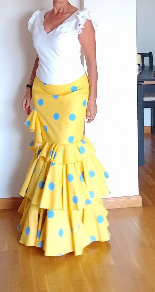 Traje flamenca