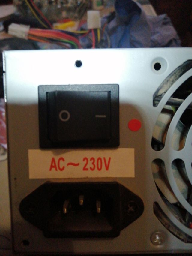 fuente de alimentación