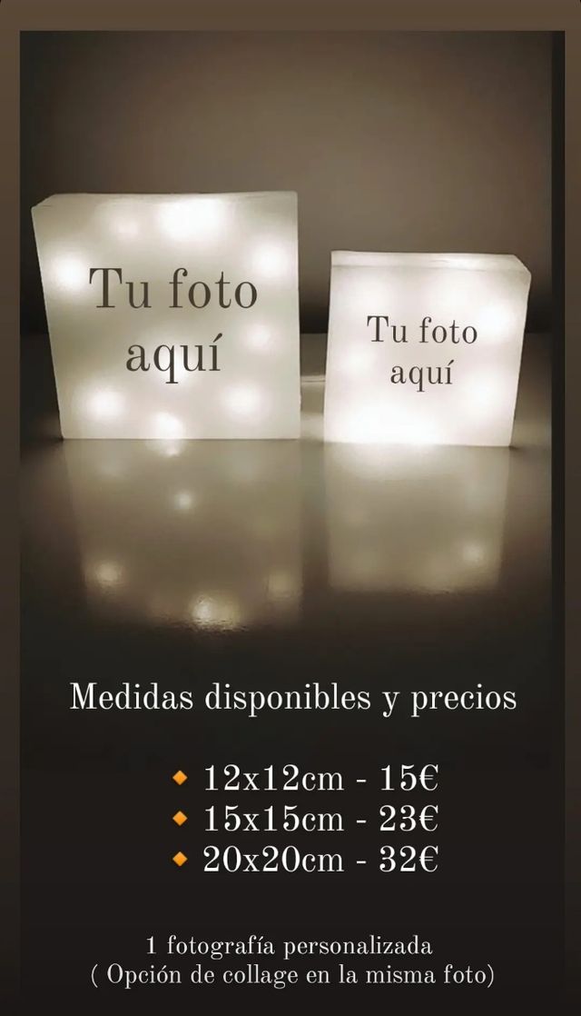 Luci a cera a led personalizzate per compleanno.