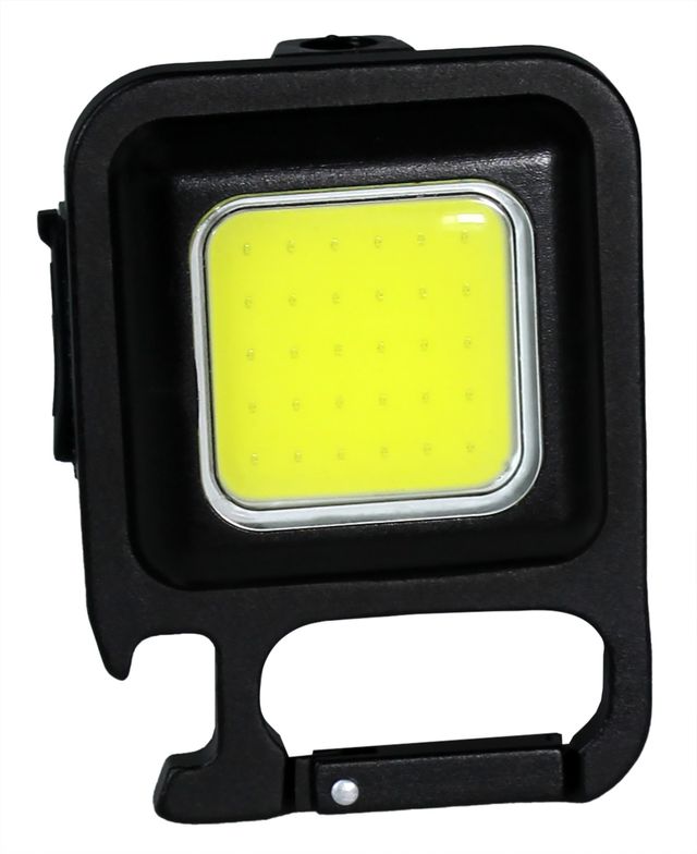 Mini linterna LED con mosquetón recargable