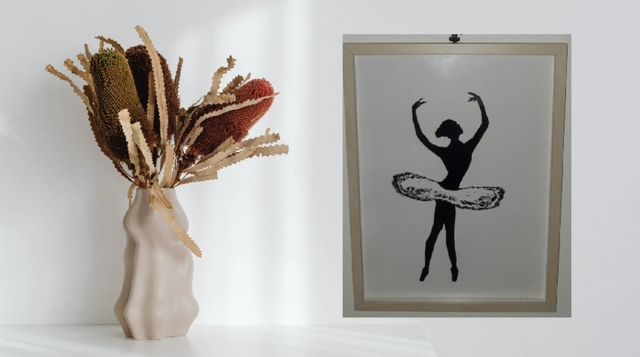 stampa ballerina su poster in  edizione limitata
