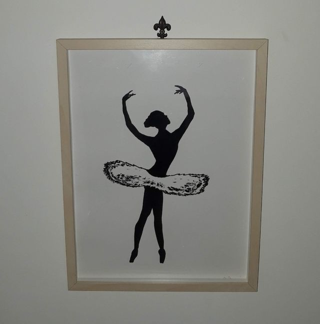 stampa ballerina su poster in  edizione limitata
