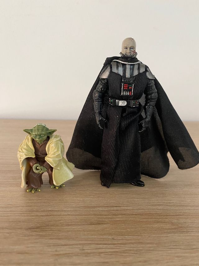 Star Wars Darth Vader y Yoda