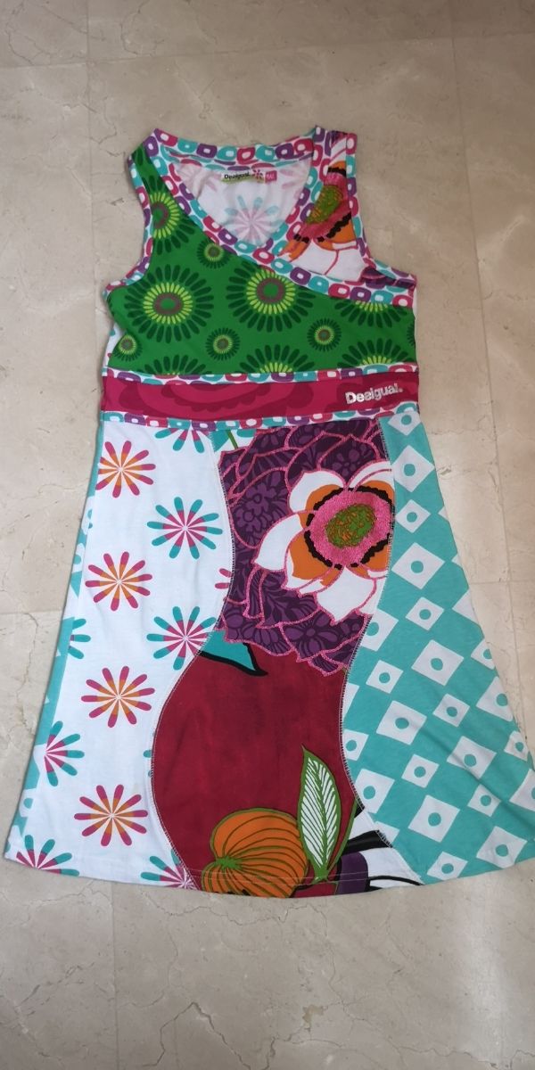 Vestido Desigual sin mangas talla 11-12
