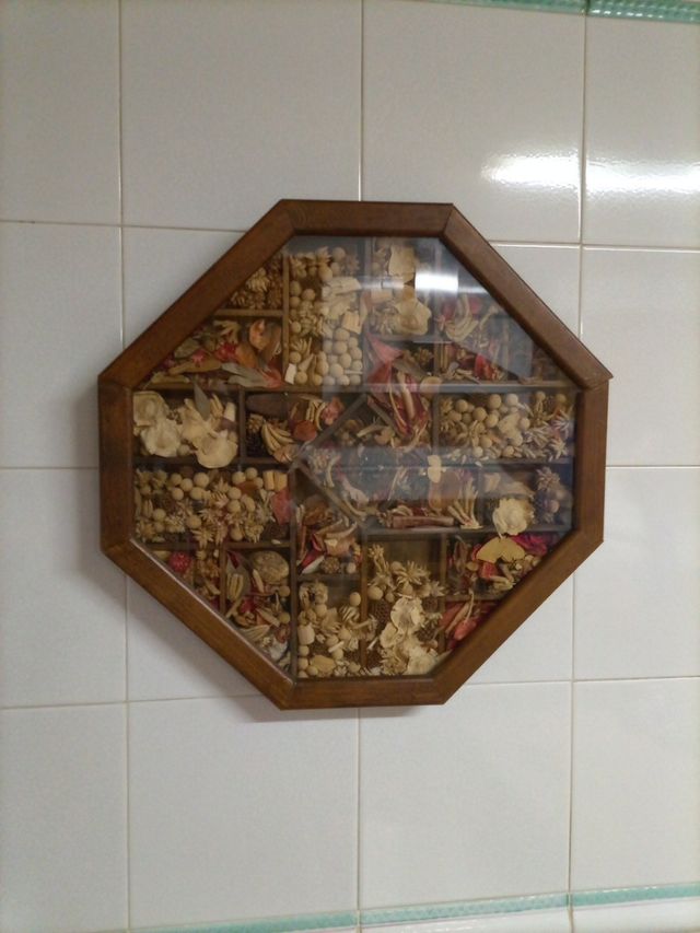 Cuadros con flores naturales