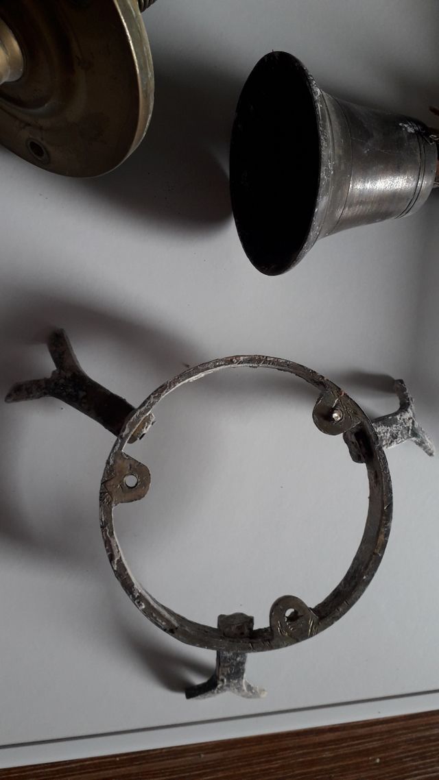 llamador de bronce siglo XIX