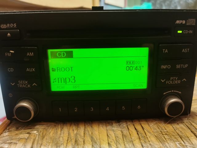 Radio cd mp3 kia, usb y Bluetooth