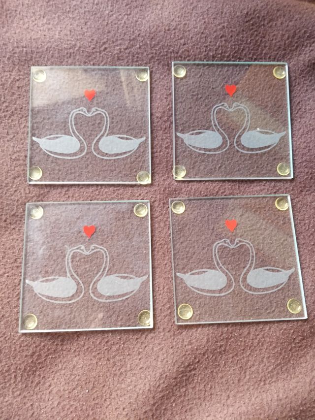 Posavasos de cristal