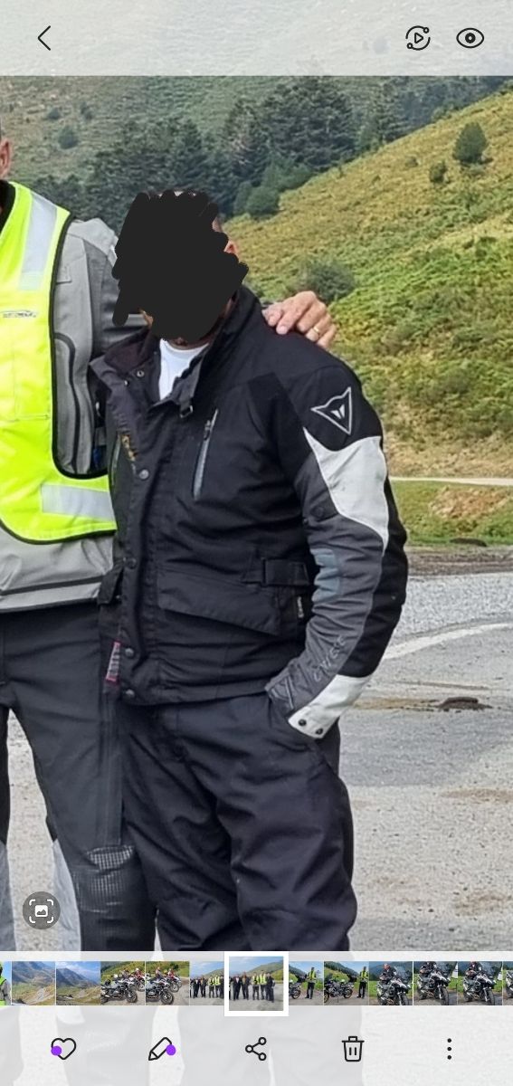 chaqueta moto dainese