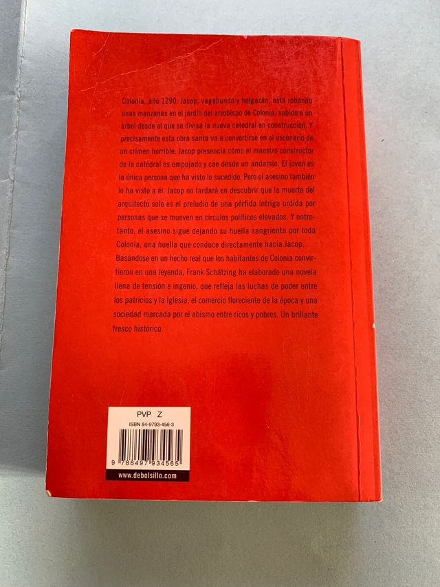 Las sombras de la catedral. Frank Schätzing